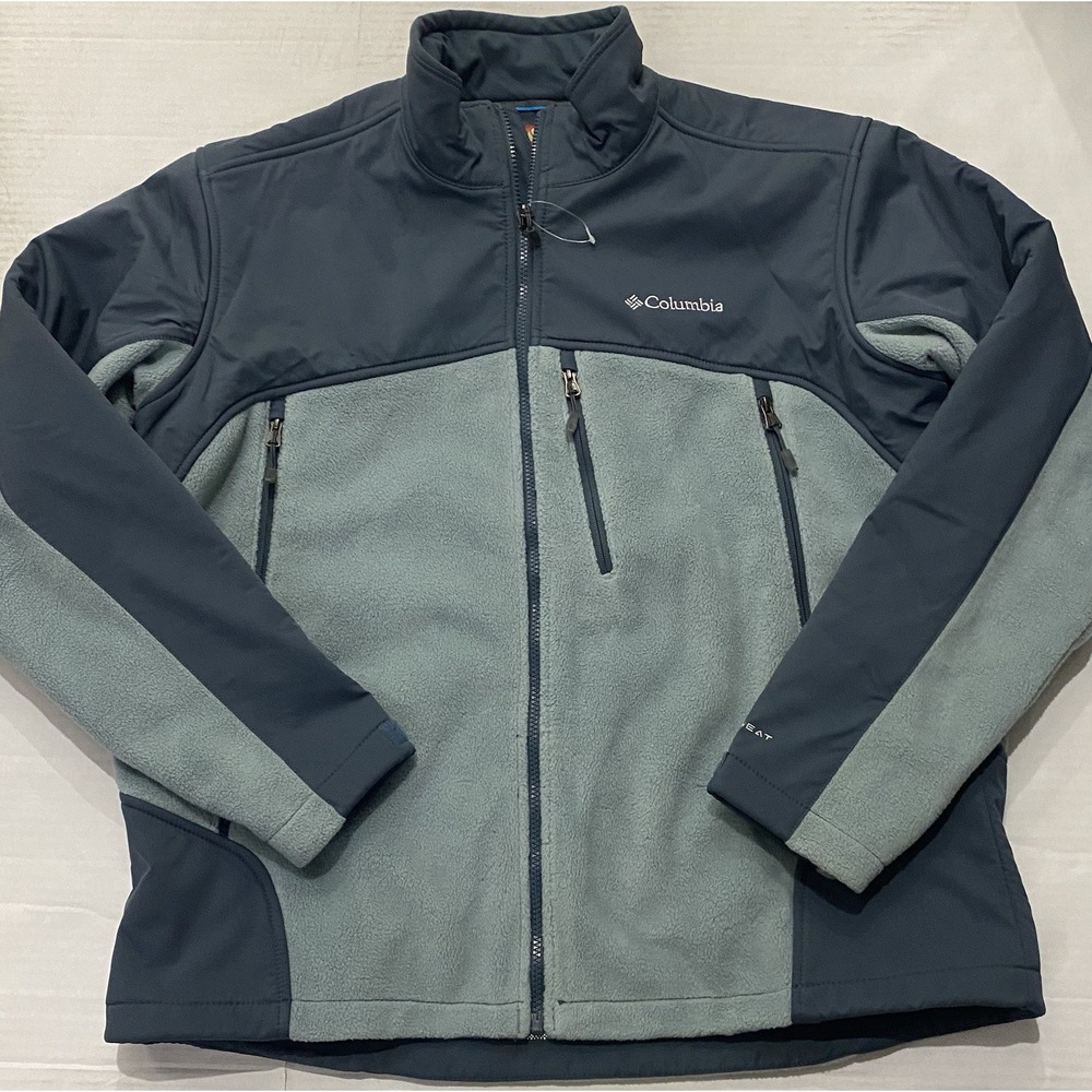 Columbia Omni Heat Interchange Mens Fleece Jacket Men's Size XL. NWOT